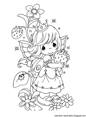 Раскраска для девочек