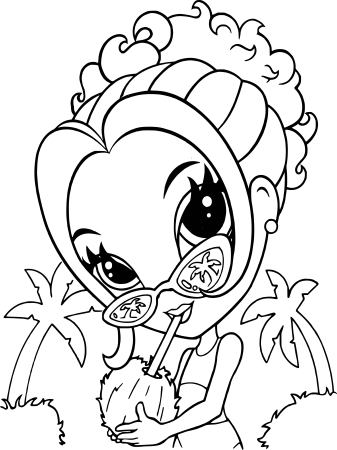 Раскраска для девочек