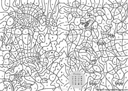 Раскраска по цифрам