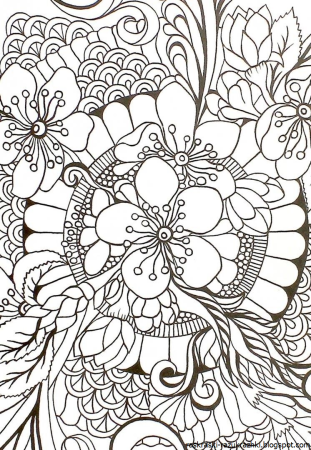 Раскраски для успокоения нервов