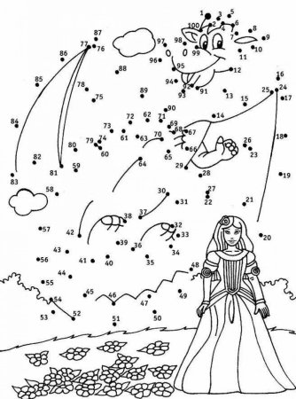 Соедини по цифрам