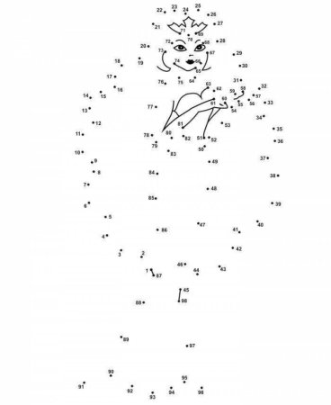 Рисование по цифрам для детей