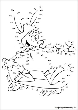 Рисование по цифрам до 100