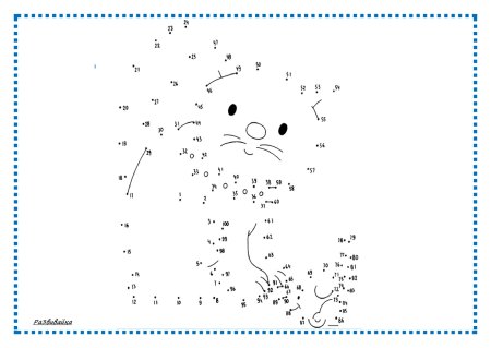 Обводка по цифрам для дошкольников