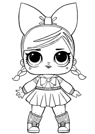 Раскраска ЛОЛ сюрпрайз