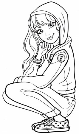 Классные раскраски для девочек