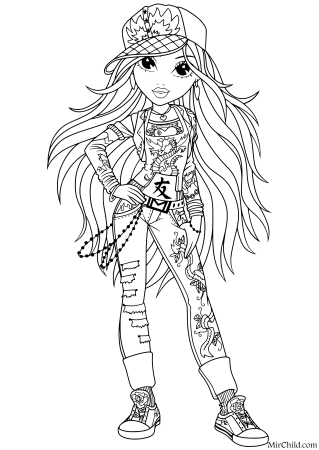 Раскраски Мокси герлз