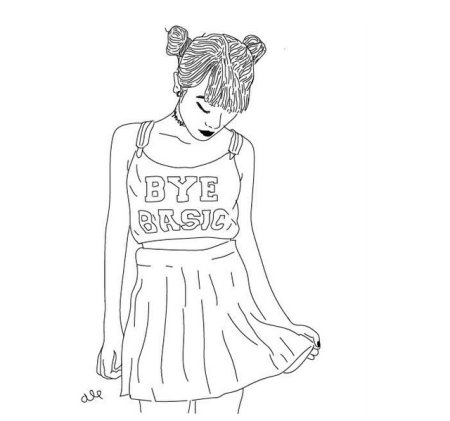 Раскраски крутые Наряды