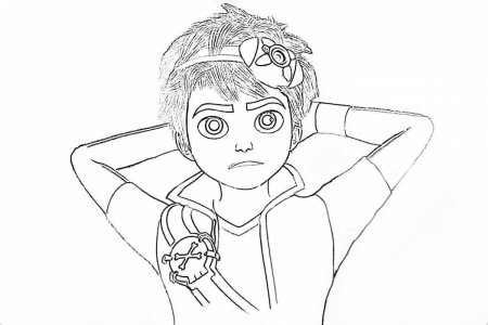 Зак шторм раскраска