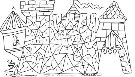 Раскраска по цифрам