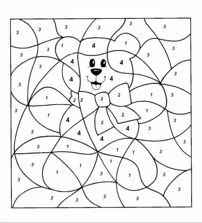 Раскраска по цифрам