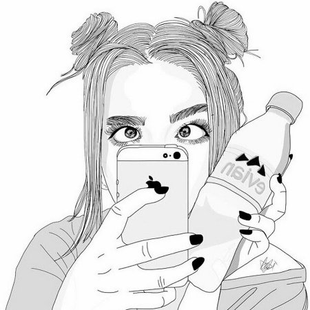 Раскраски для девочек крутые девочки