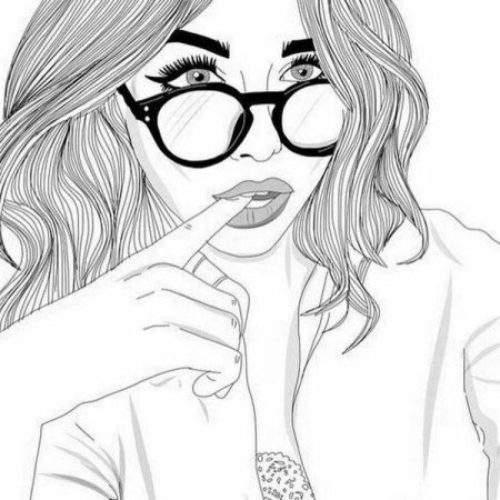 Крутые раскраски для девочек