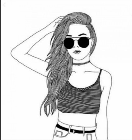 Крутые раскраски для девочек