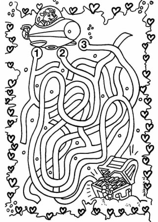 Лабиринты для дошкольников