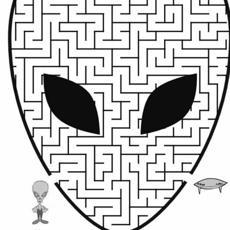 Лабиринты для детей 8 л