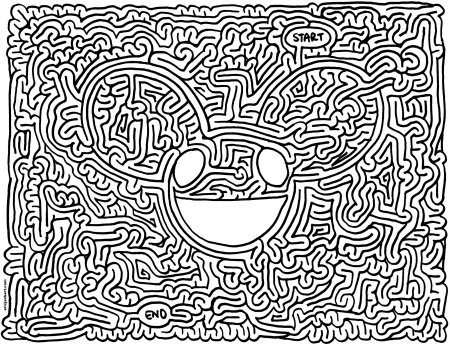 Лабиринт сложный