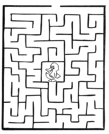 Лабиринты печатные для детей