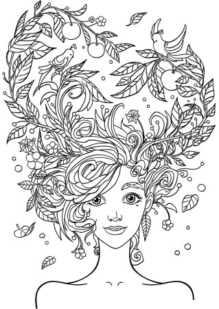 Раскраска-антистресс животные