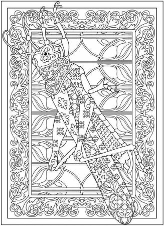 Раскраска антистресс