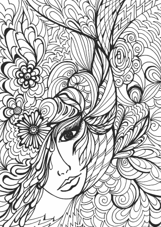 Раскраска антистресс