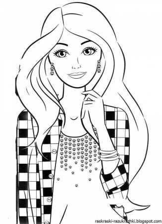 Раскраска для девочек