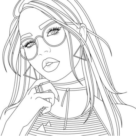 Раскраска для девочек