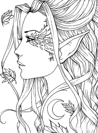 Раскраски фэнтези