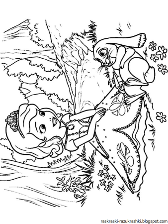 Раскраски для детей 6-10 лет