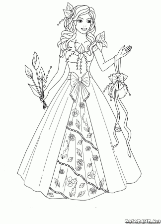 Раскраска для девочек красивые