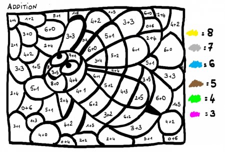 Раскраски на логику