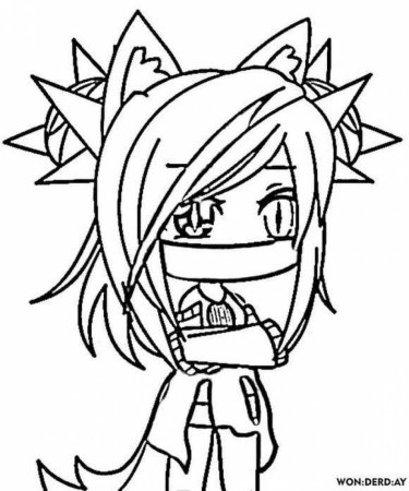 Раскраски гача лайф демоны