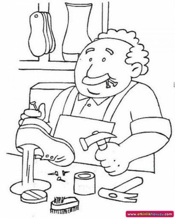 Профессии раскраски для детей