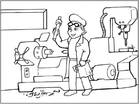 Раскраска ветеринар