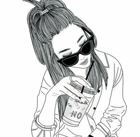 Крутые раскраски для девочек