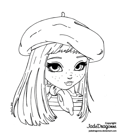 Раскраски куклы Пуллип