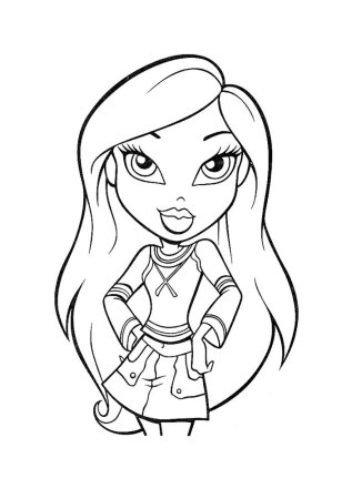 Раскраски братц Хлоя