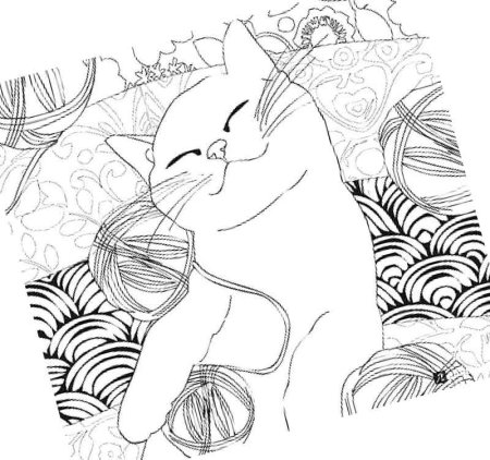 Много котят разукрасить