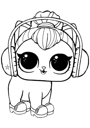 Раскраски ЛОЛ И ЛОЛ петс