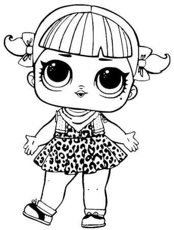 ЛОЛ раскраска для детей