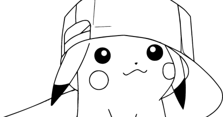 Раскраски для девочек Пикачу