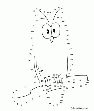 Обвести картинку по цифрам