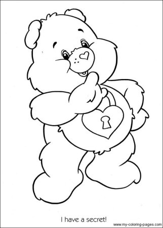 Раскраска медвежата красивые