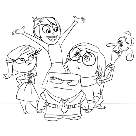 Головоломка мультфильм раскраска