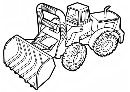 Трактор т 40 раскраска