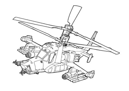 Ка-50 вертолёт