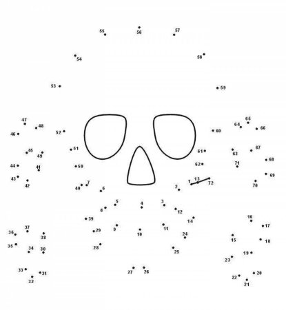 Рисование по цифрам малышам