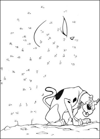 Рисование по точкам средней сложности