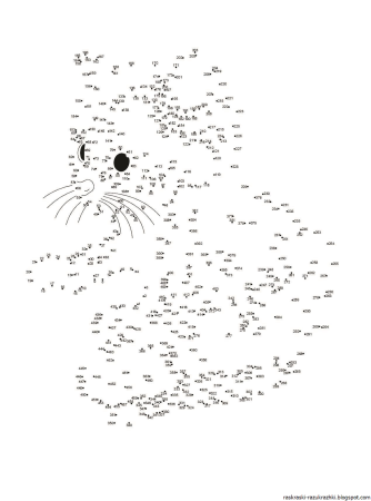Задания обводить по цифрам