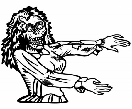 Страшные раскраски